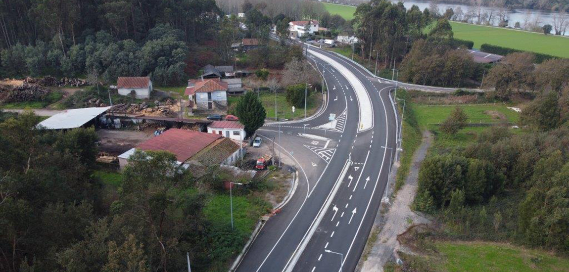 Imagem - Obras requalificação EN101 Valença