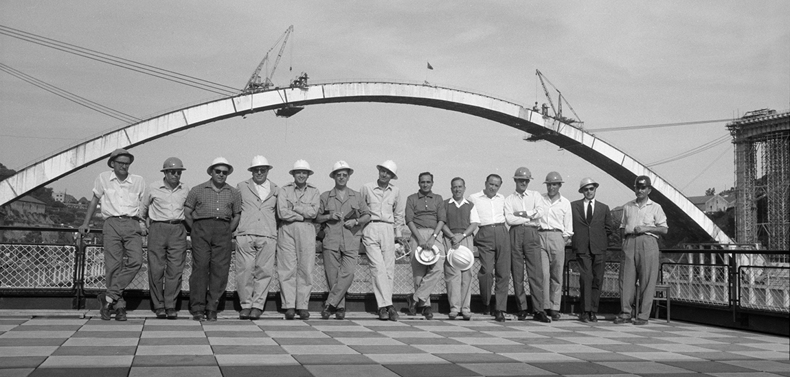 Imagem histórica 2 Ponte da Arrábida