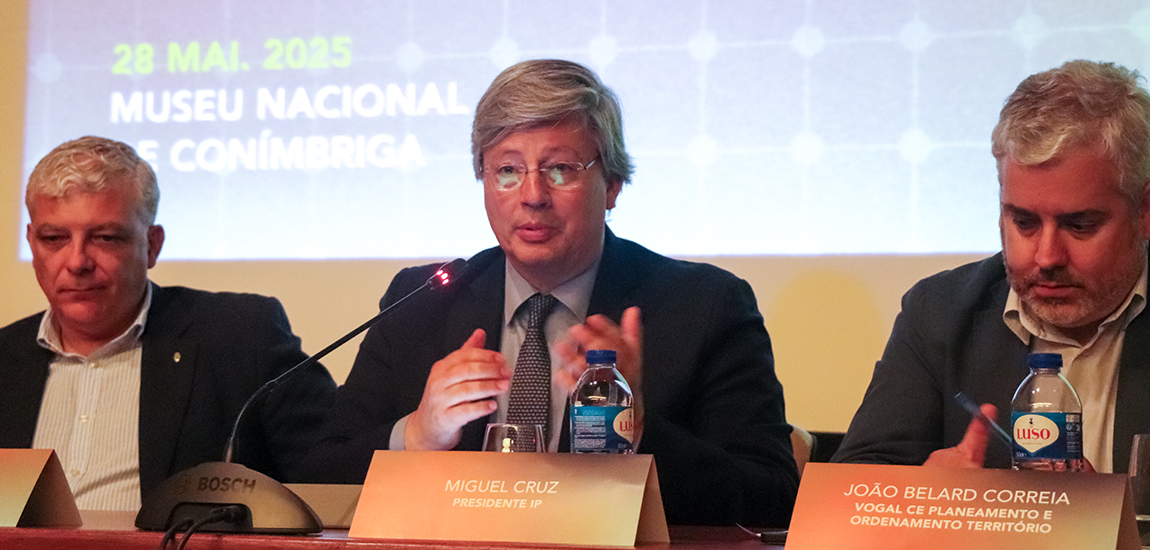 Fotografia 1 Presidente da IP na Conferência “Ambiente e Sustentabilidade”