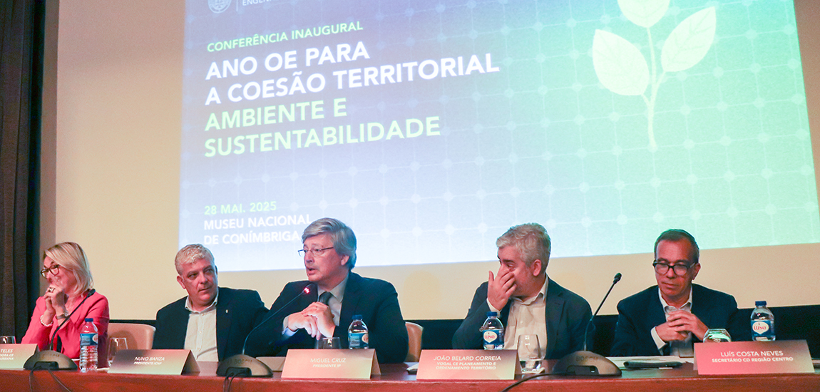 Fotografia 1 Presidente da IP na Conferência “Ambiente e Sustentabilidade”