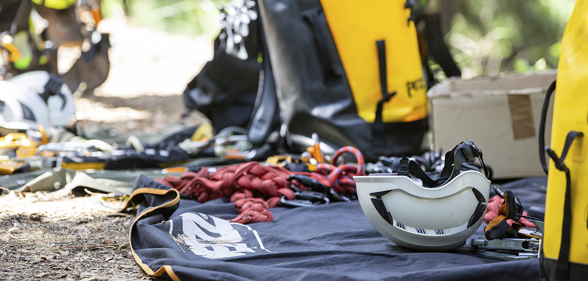 Imagem - Simulacro de resgate em altura na Ponte da Nossa Senhora da Barroca