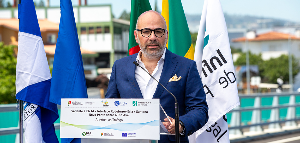 Ministro das Infraestruturas e Habitação, Miguel Pinto Luz