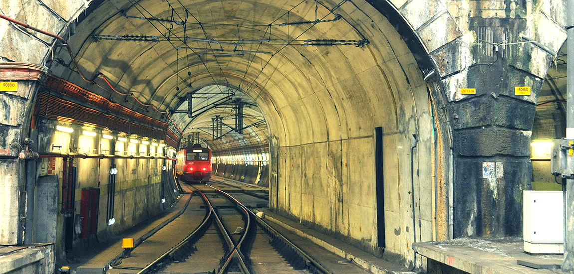 Imagem - Túnel Estação Ferroviária do Rossio