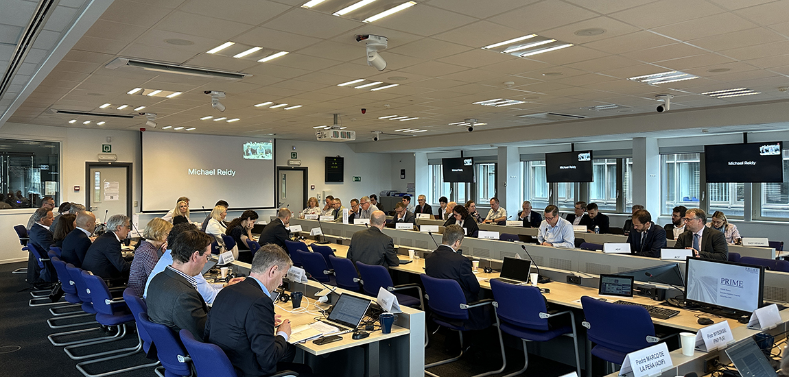 Fotografia - Panorâmica da reuniãi