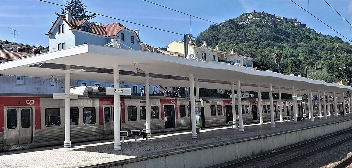 Imagem 2 - Beneficiação da Estação de Sintra
