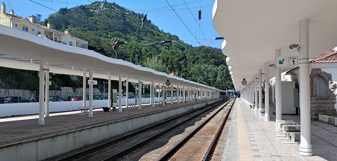 Imagem 1 - Beneficiação da Estação de Sintra