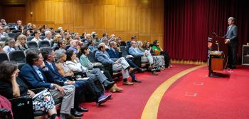 Imagem 1 da Sessão de Apresentação do Plano de Resiliência das Infraestruturas às Alterações Climáticas na IP