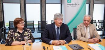 Imagem - Miguel Cruz, Presidente da Infraestruturas de Portugal e Maria Amália Almeida, Vice-Presidente